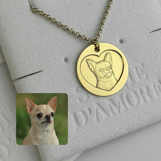 Anhänger in Münzform, 925 Silber