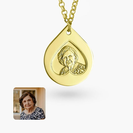 Tropfenanhänger, 925 Silber