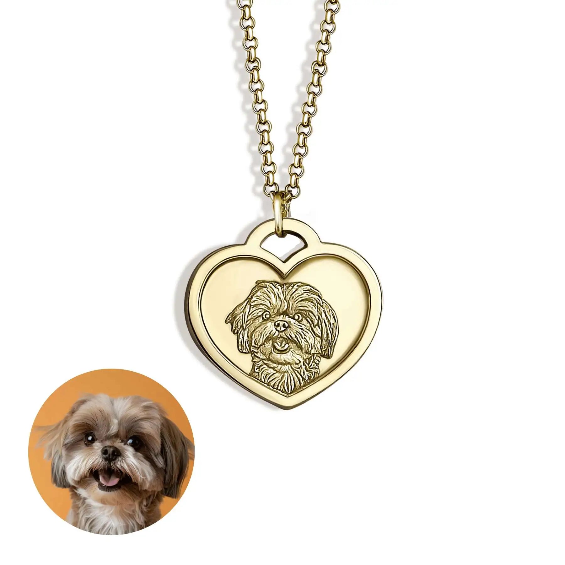 Heart Pendant, 925 Silver