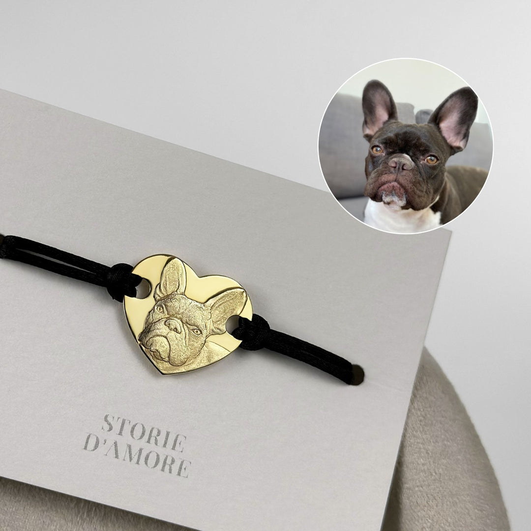 Armband mit großem Herz, 925 Silber