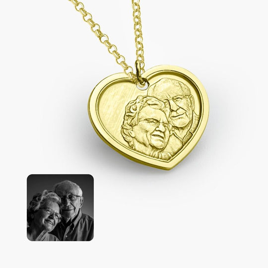 Herzförmiger Anhänger, 925 Silber