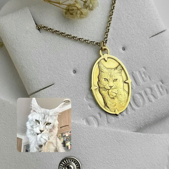 Oval-Anhänger mit Muster, 925 Silber