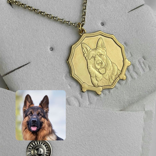 Anhänger in Medaillenform, 925 Silber