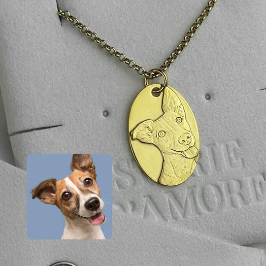 Oval Pendant, 925 Sterling Silver