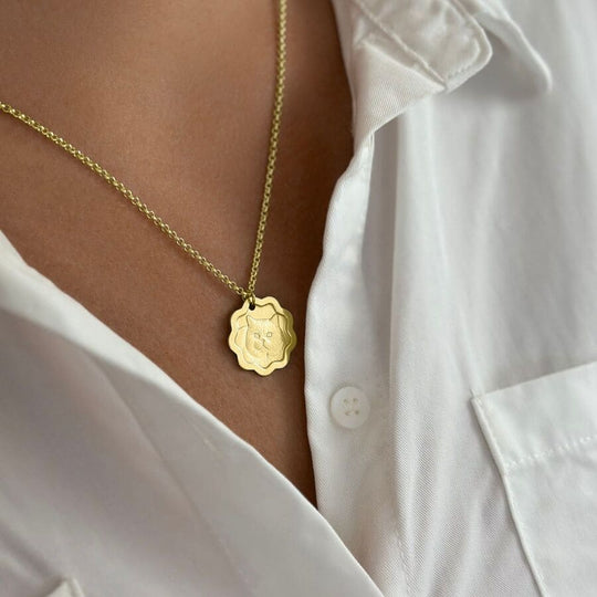 Anhänger mit Wellenrahmen, 925 Silber