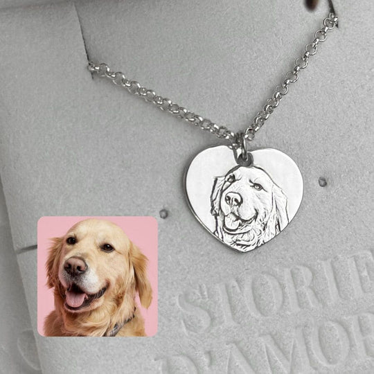 Heart Pendant, 925 Silver