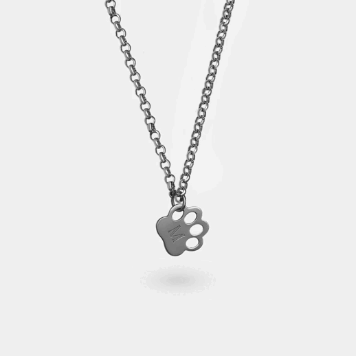 925 Silver Paw Pendant
