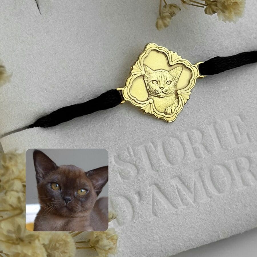 Elegantes Armband mit Blumenmotiv, 925 Silber