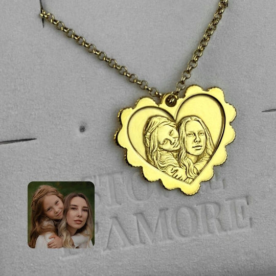 Dekorativer Herzanhänger, 925 Silber