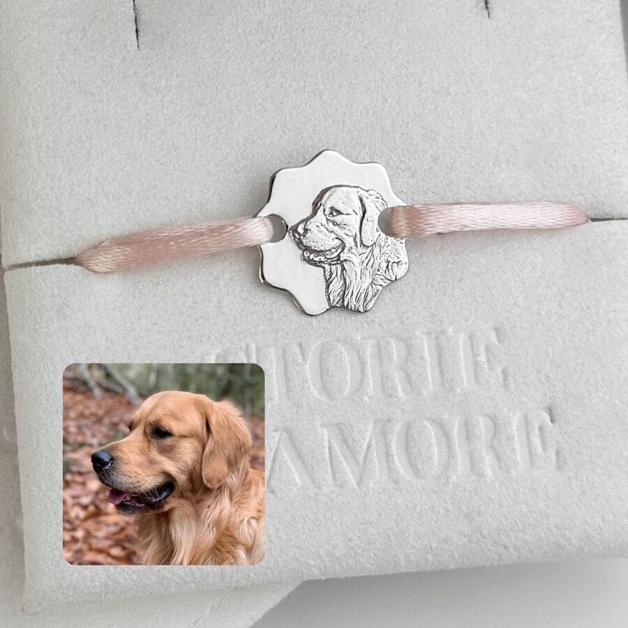 Bracelet en forme de fleur, argent 925