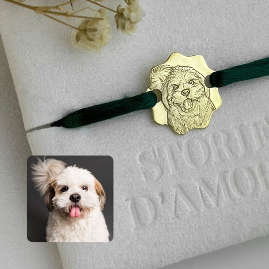 Armband mit Blumenanhänger, 925 Silber