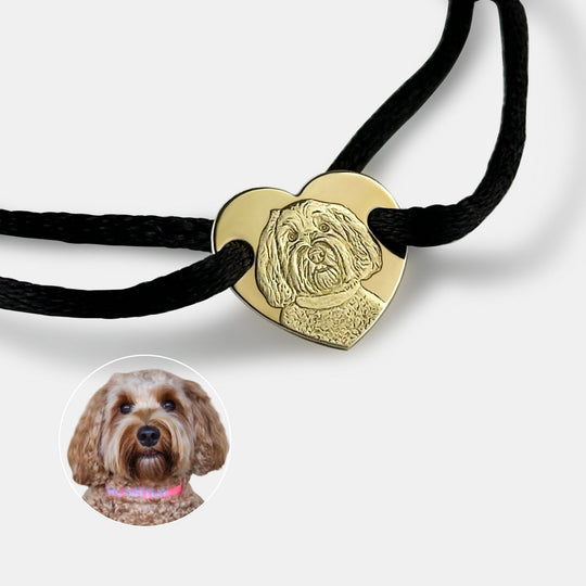 Armband mit Herz in mittlerer Größe, 925 Silber