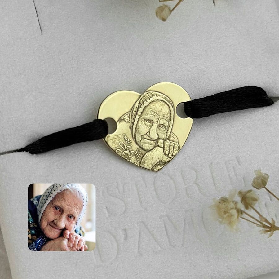 Klassisches Herz-Armband, 925 Silber