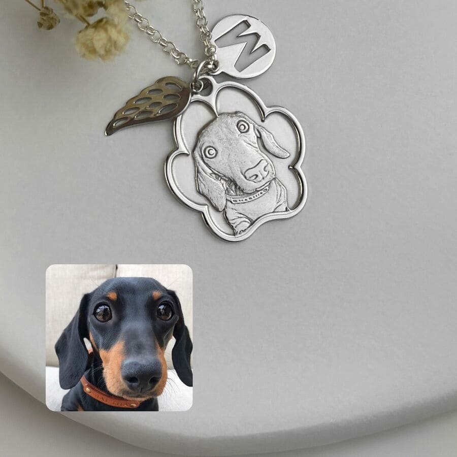 Paw Pendant, 925 Silver