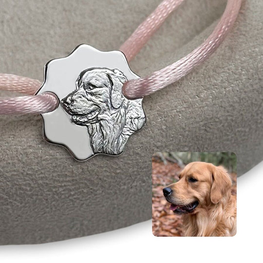 Armband mit Blumenanhänger, 925 Silber