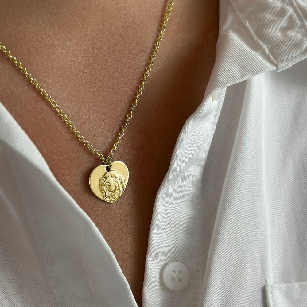 Heart Pendant, 925 Silver