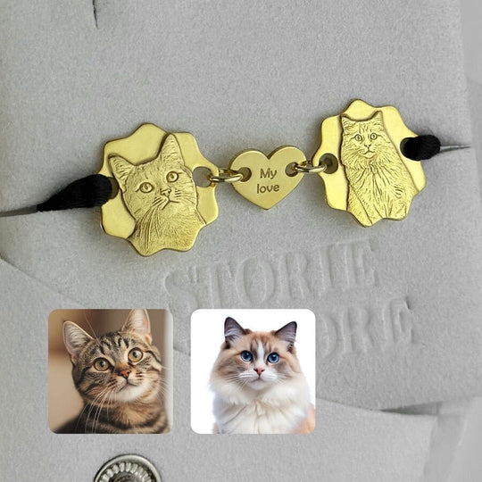 Armband mit zwei Charms, 925 Silber