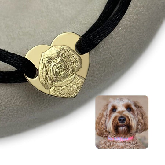 Armband mit Herz in mittlerer Größe, 925 Silber