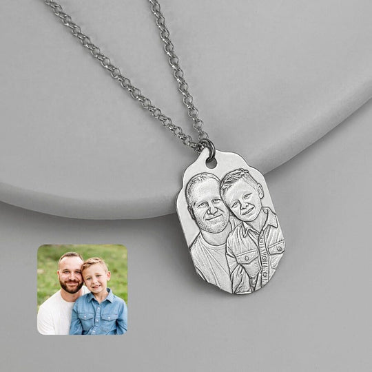 Anhänger in geschwungener Rechteckform, 925 Silber