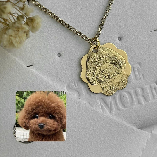 Anhänger mit Wellenrand, 925 Silber