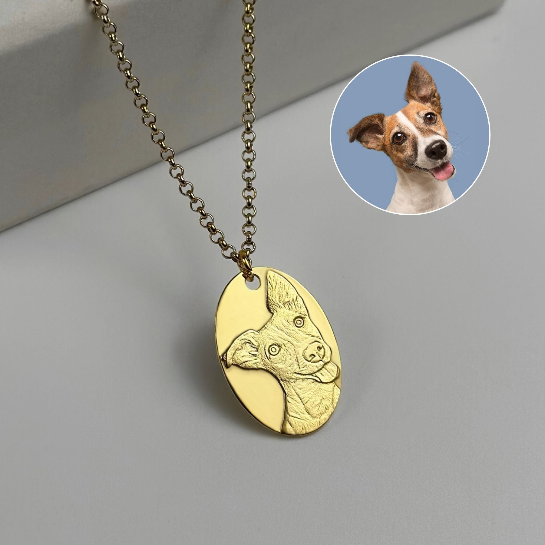Oval Pendant, 925 Sterling Silver