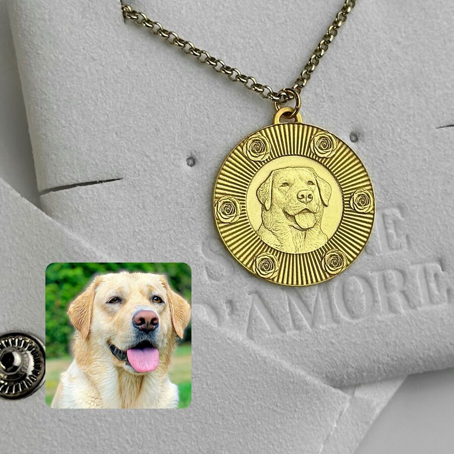 Runder Zier-AnhÀnger, 925 Silber