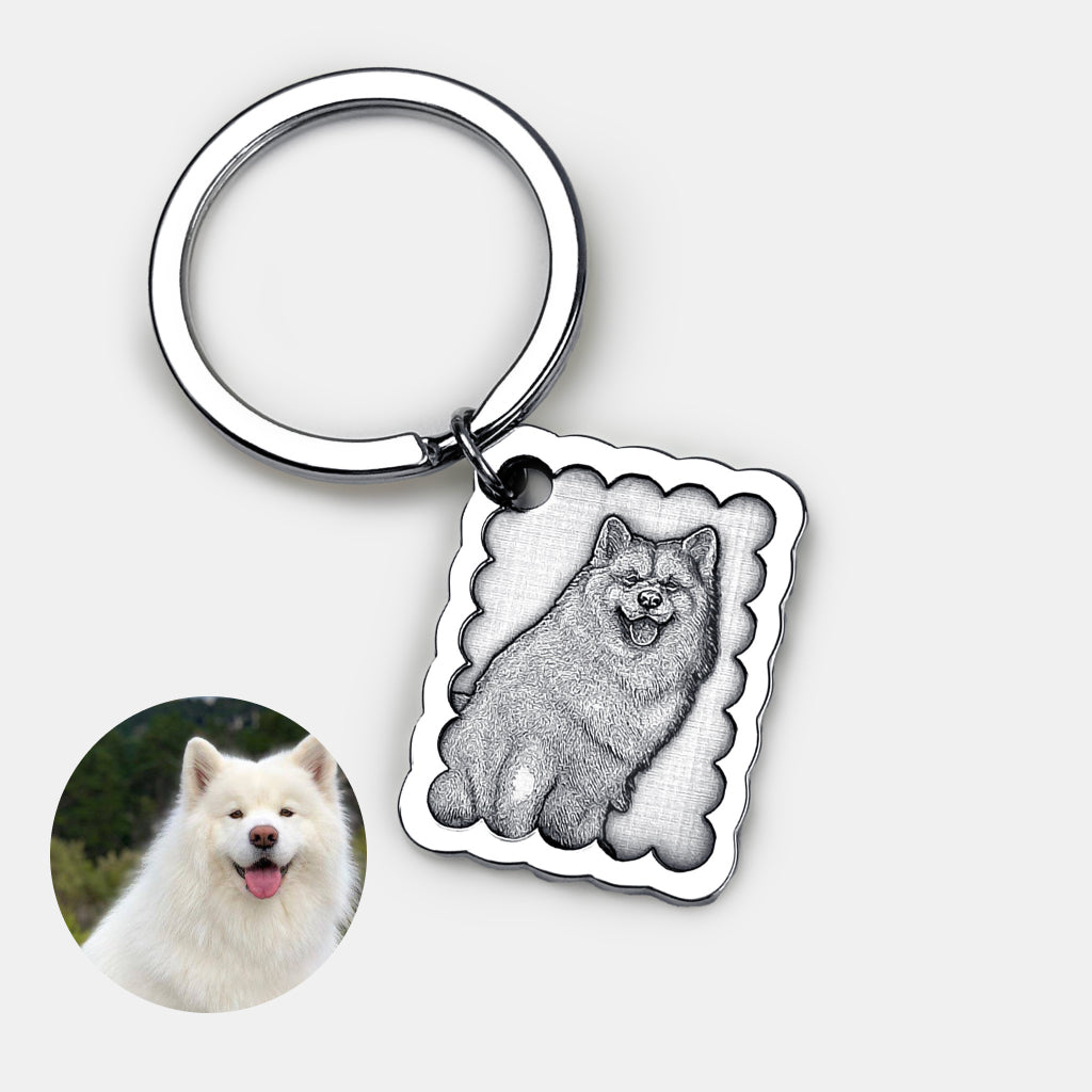 Moderner Schlüsselanhänger „Warme Erinnerung“