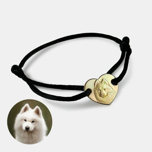 Armband mit Herz in mittlerer Größe, 925 Silber