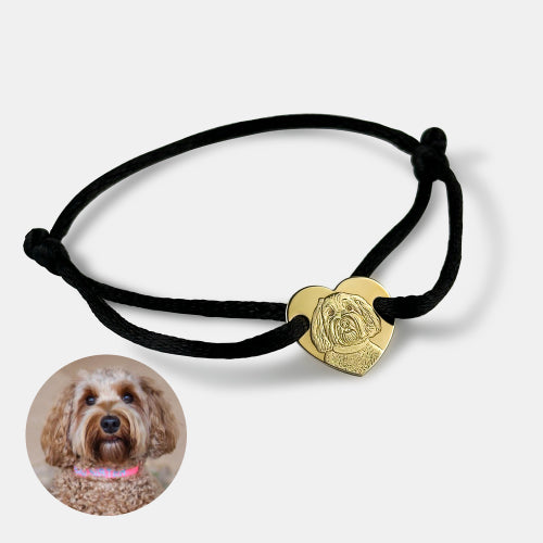 Armband mit Herz in mittlerer Größe, 925 Silber