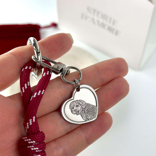 Herz-Schlüsselanhänger „Mein Liebling“