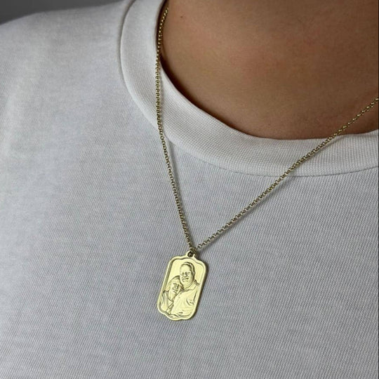 Anhänger mit Rahmen, 925 Silber