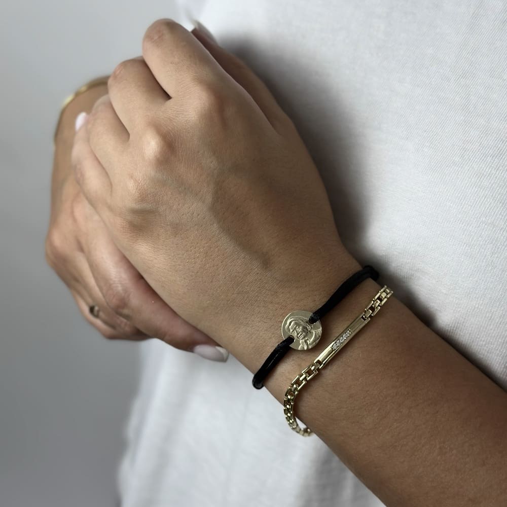 Rundes Armband, 925 Silber