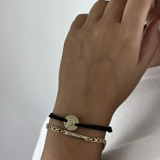 Rundes Armband, 925 Silber