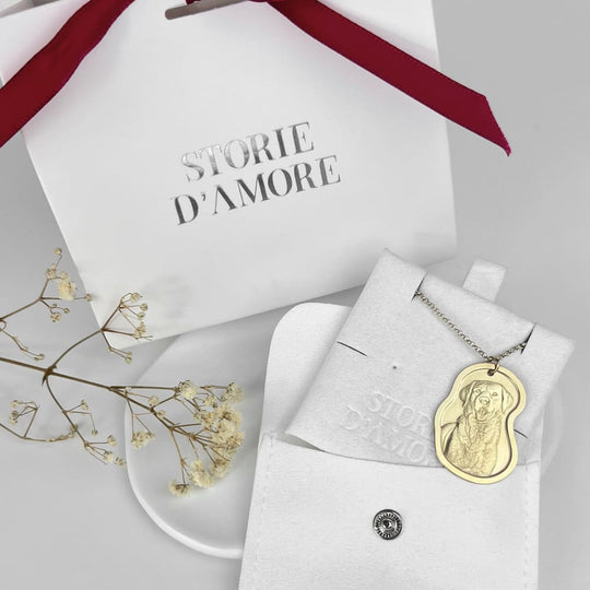 Anhänger in geschwungener Form, 925 Silber