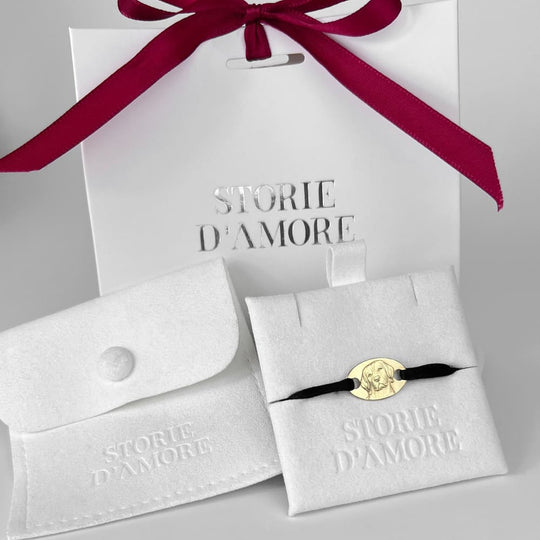 Medium Oval Bracelet, 925 Silver