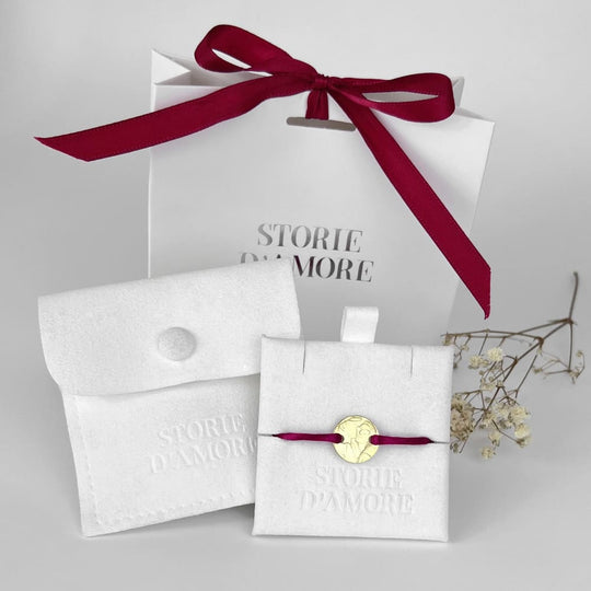 Armband mit rundem Charm, 925 Silber