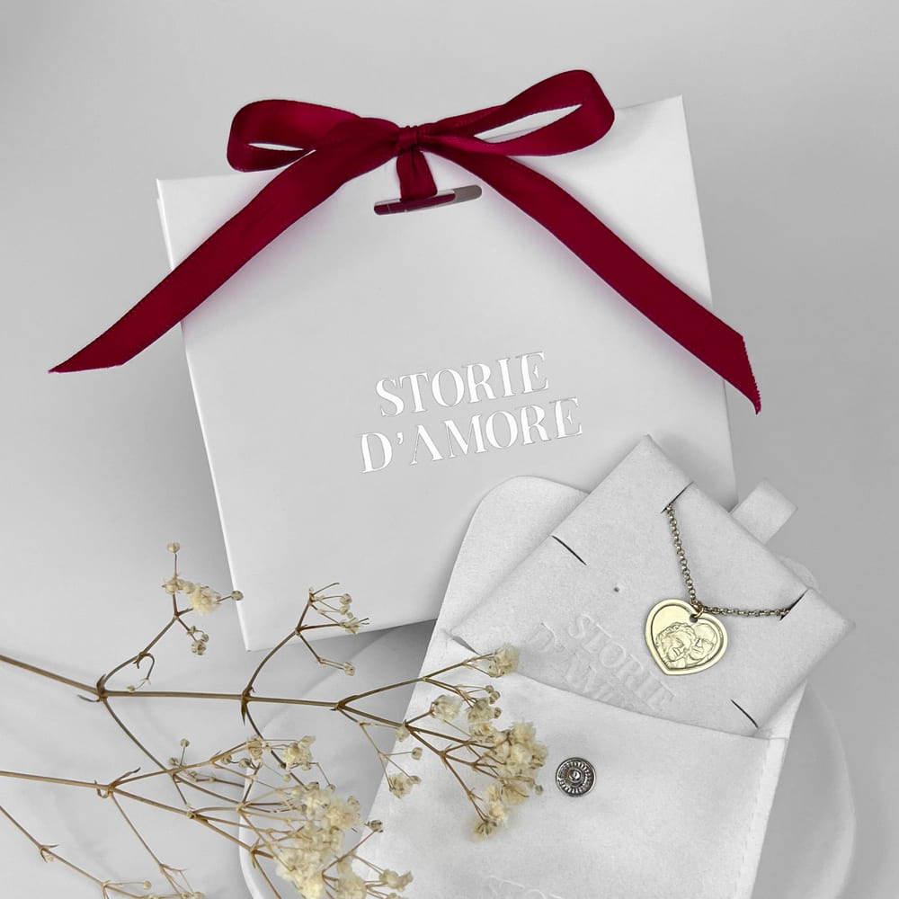 Herzförmiger Anhänger, 925 Silber