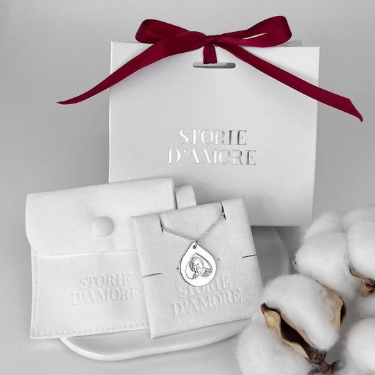 Tropfenanhänger, 925 Silber