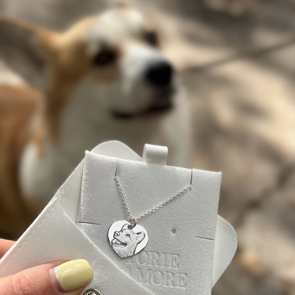 Heart Pendant, 925 Silver