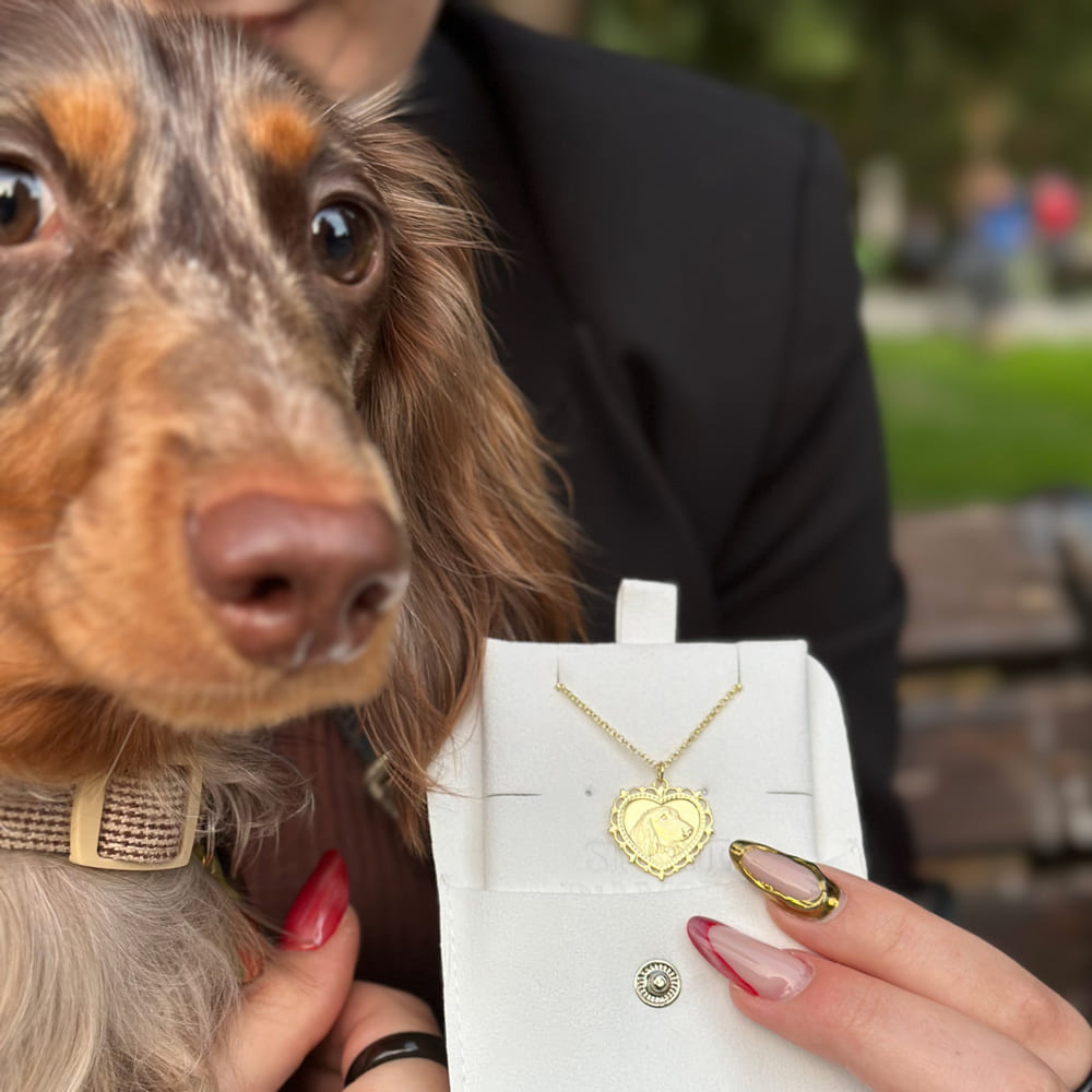 Filigree Heart Pendant, 925 Silver