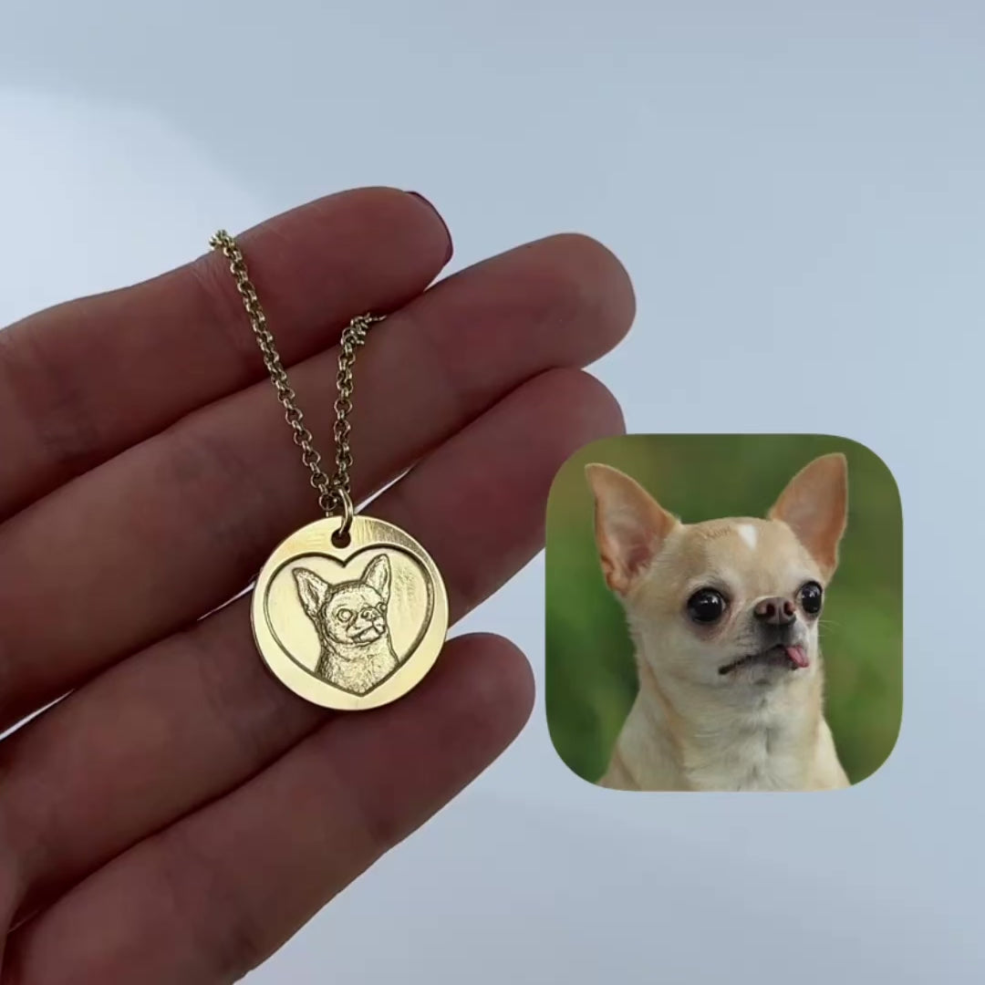 Anhänger in Münzform, 925 Silber