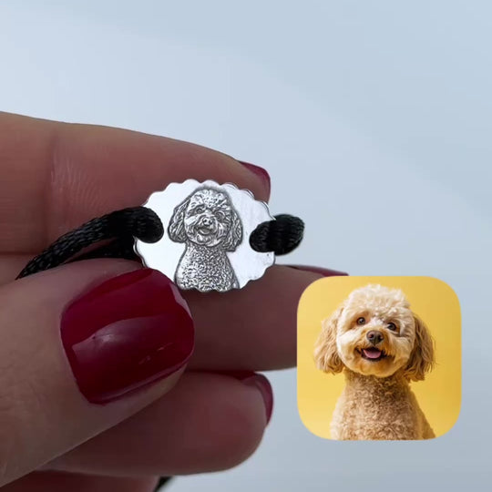 Armband mit kleinem Oval, 925 Silber