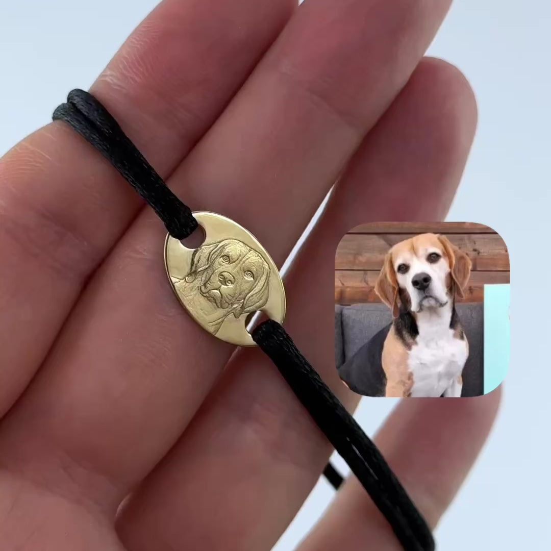 Medium Oval Bracelet, 925 Silver