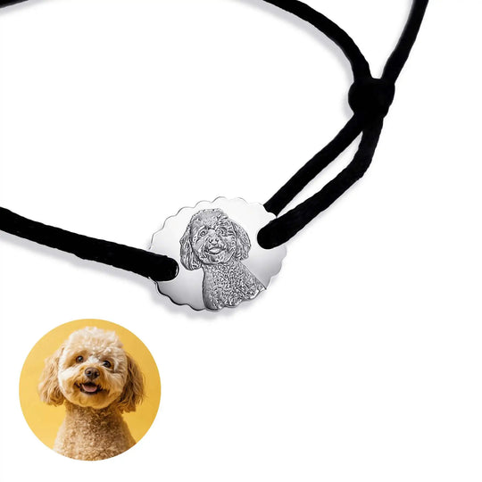 Bracelet ovale, argent 925 "mignon"