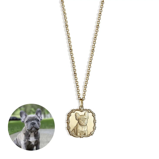 Geïnlijst Hanger, 925 Zilver "Tijdloze Band"