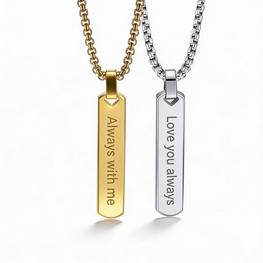 Pandantiv pentru bărbați cu gravură