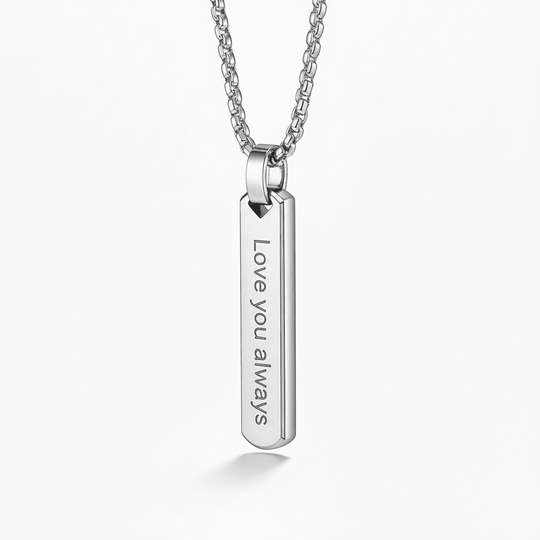 Pandantiv pentru bărbați cu gravură