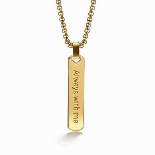 Pandantiv pentru bărbați cu gravură