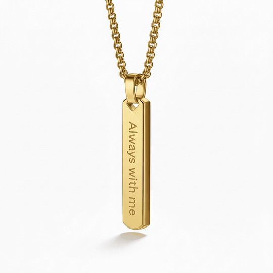 Pandantiv pentru bărbați cu gravură