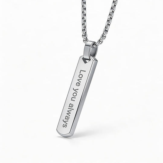 Pandantiv pentru bărbați cu gravură